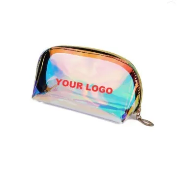 Factory Price Customer Clear Waterproof TPU Packing Pouch Zipper Cosmetic Makeup Bag