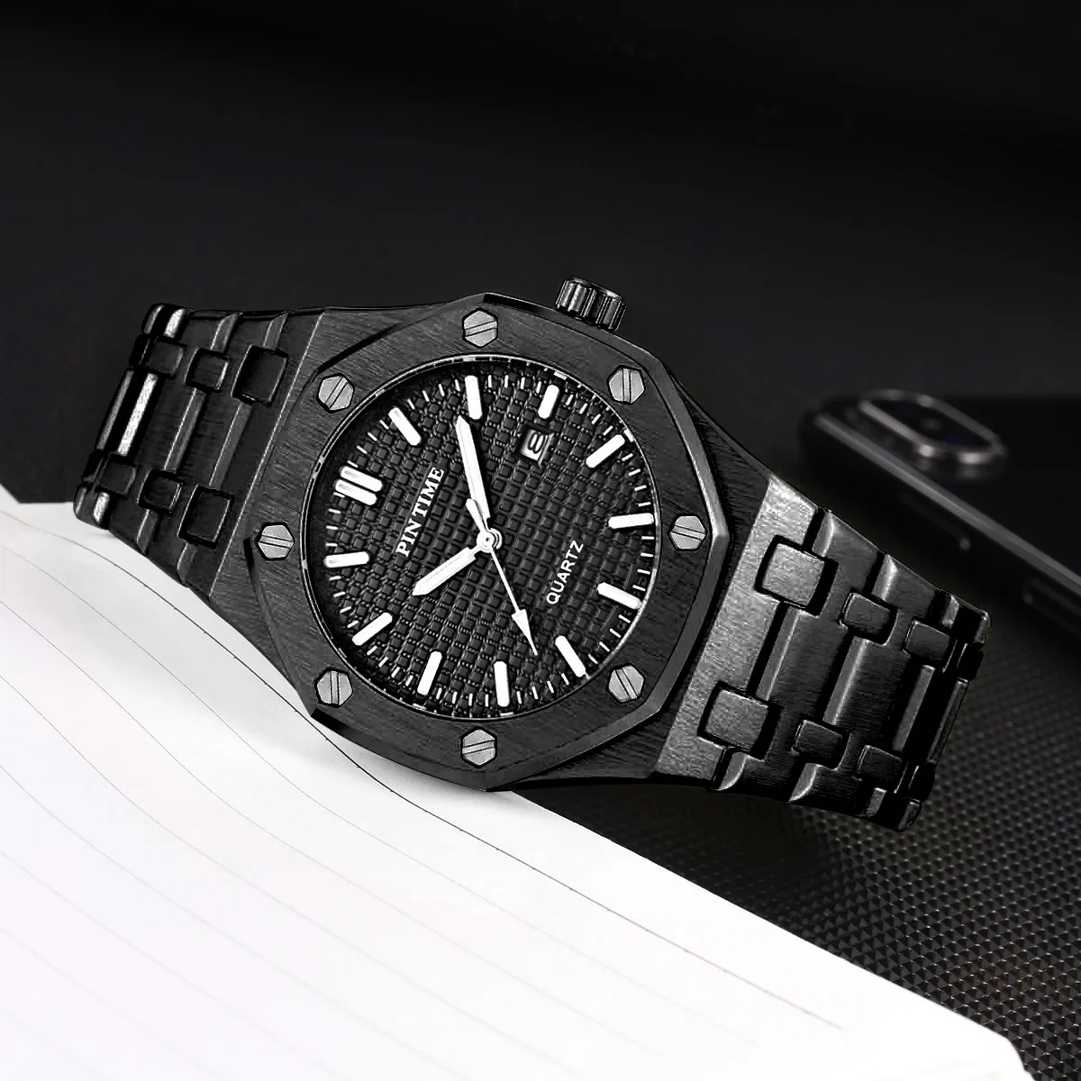 Free Sample Giveaway Amazon Best Selling Quartz Watch 41mm Dial for Men and Women