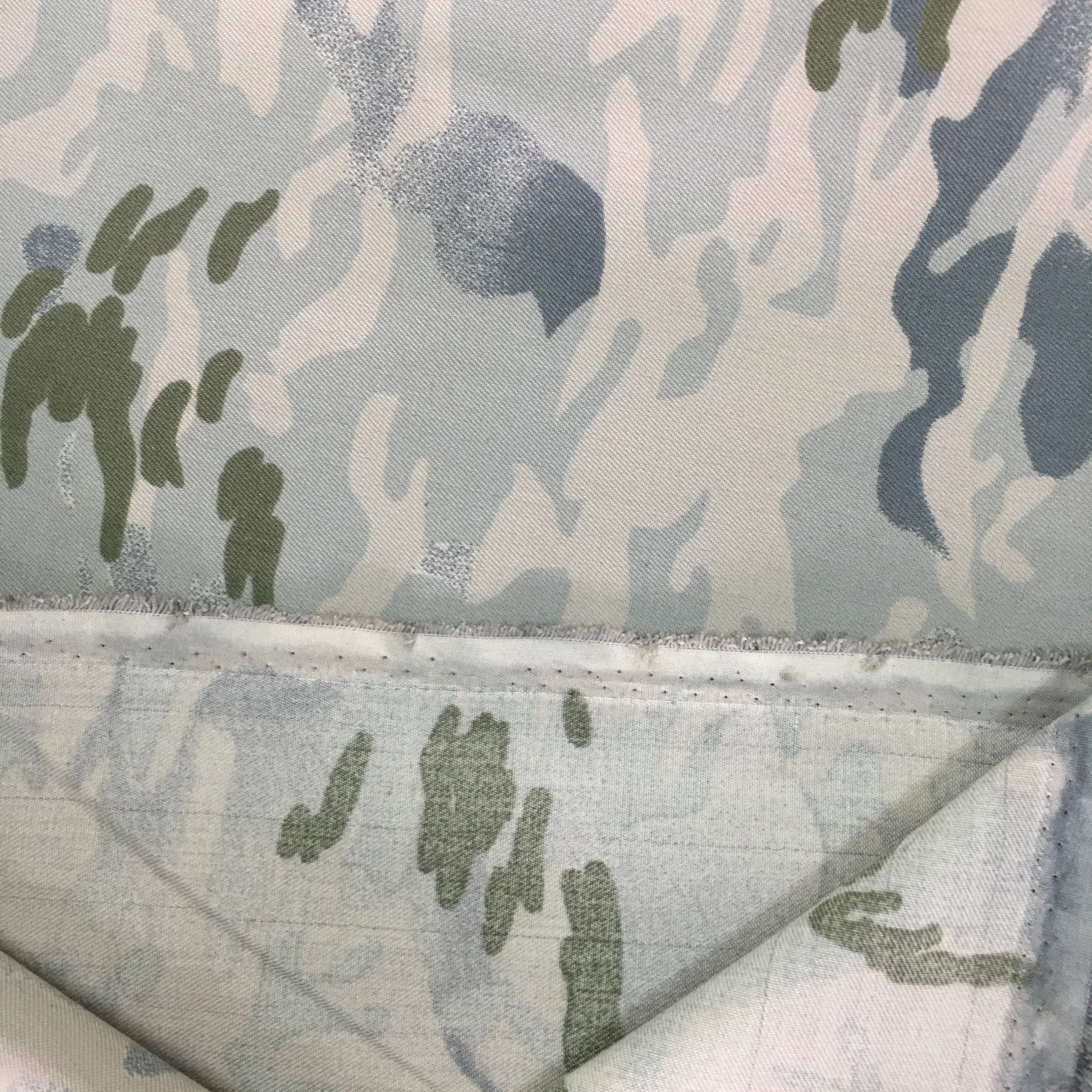 Factory directly breathable polyester printed camouflage fabric overall garment