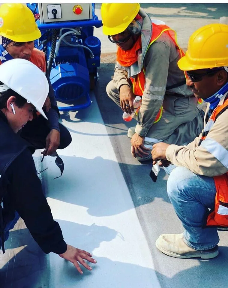 Mobile Concrete Floor / Steel Plate Shot Blasting Machine / Shot Blaster for Sale Runway Rubber Removal