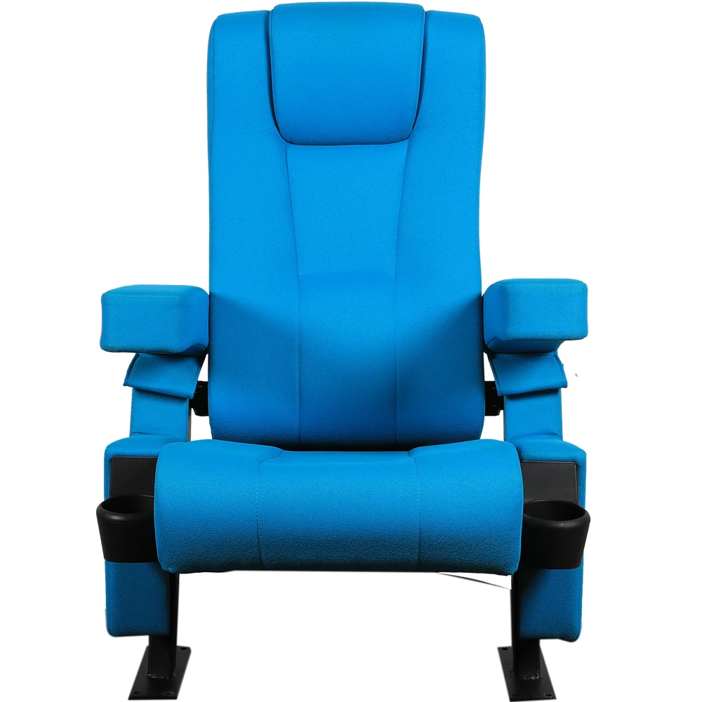 New Style Luxury Custom Fabric Cinema Chair Movie Theater Seat for Theater Furniture