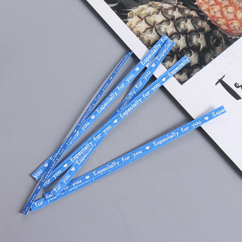 J&C twist-HD colorful paper twist ties for gifts/sugar/iindustry twit ties