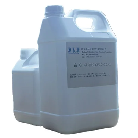 Good quality SW20-30/1 high-purity colloidal silica transparent acidic silica sol