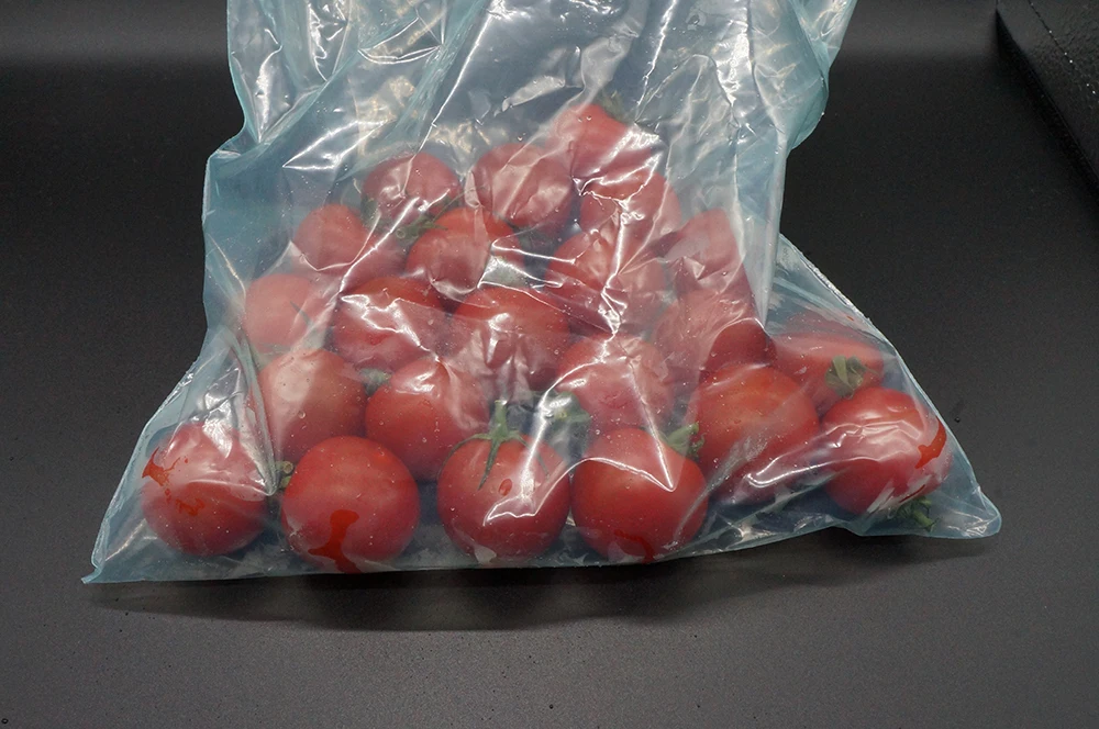 Candy Packaging Frozen Leakproof Zip Proof Cooler Product Vegetable Fruit Thin Plastic Freezer Food custom food packaging