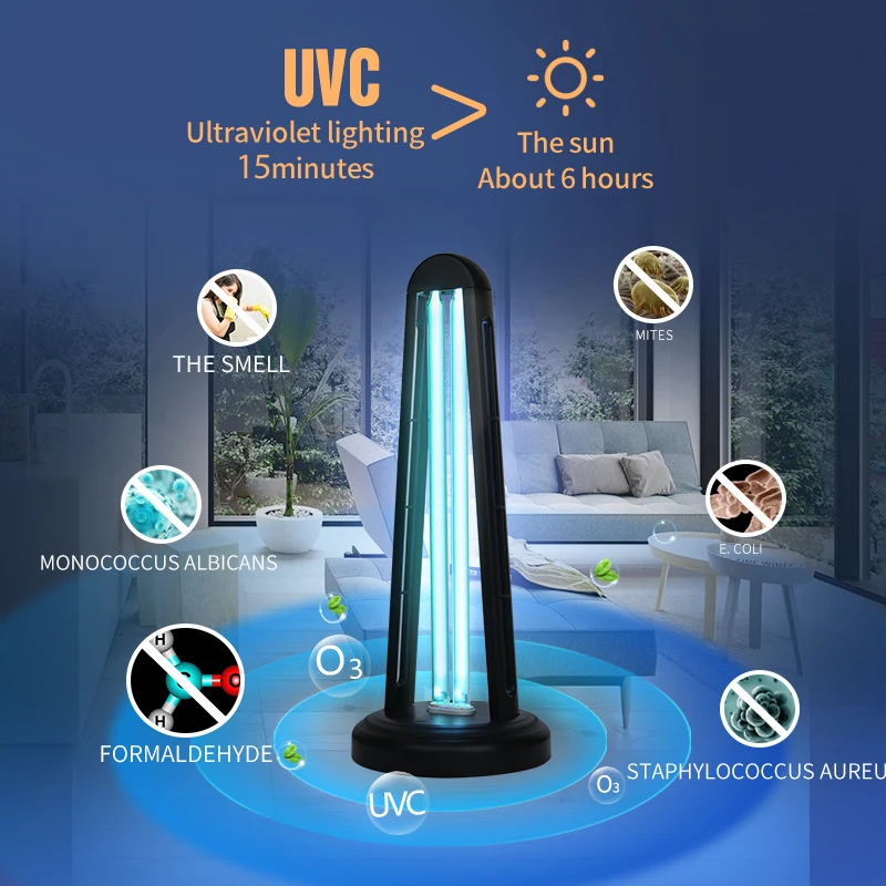 Small UV-C LAMP  38W Gemicidal Uv light