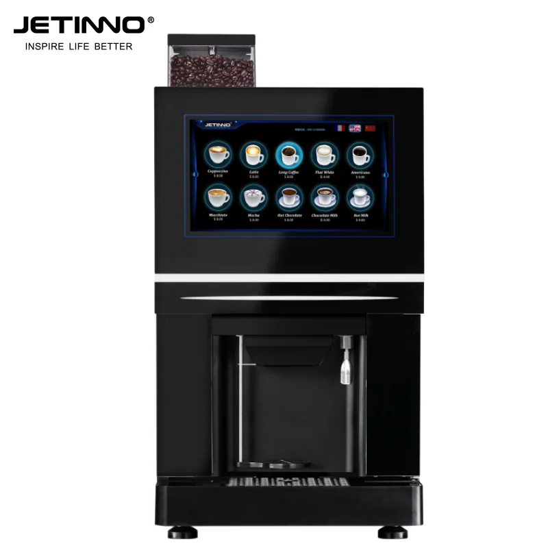 Jetinno JL26-ES4C 14 дюймов сенсорный экран столешница эспрессо кофе чайная машина для офиса le торговый автомат zg vending ipilot