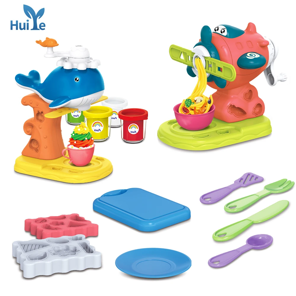 Huiye Juguetes Para Los Ninos Table Game Kids Educational Toys Multifunctional Mud Clay Set Color Clay Play Dough Set