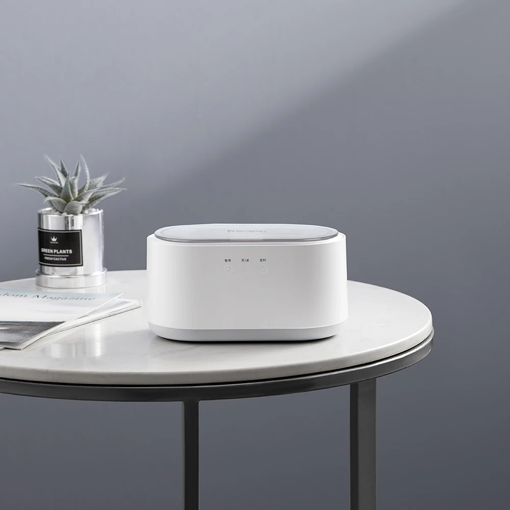 Manufacturer USB Household ultrasonic jewelry watch baby appliance portable cleaner