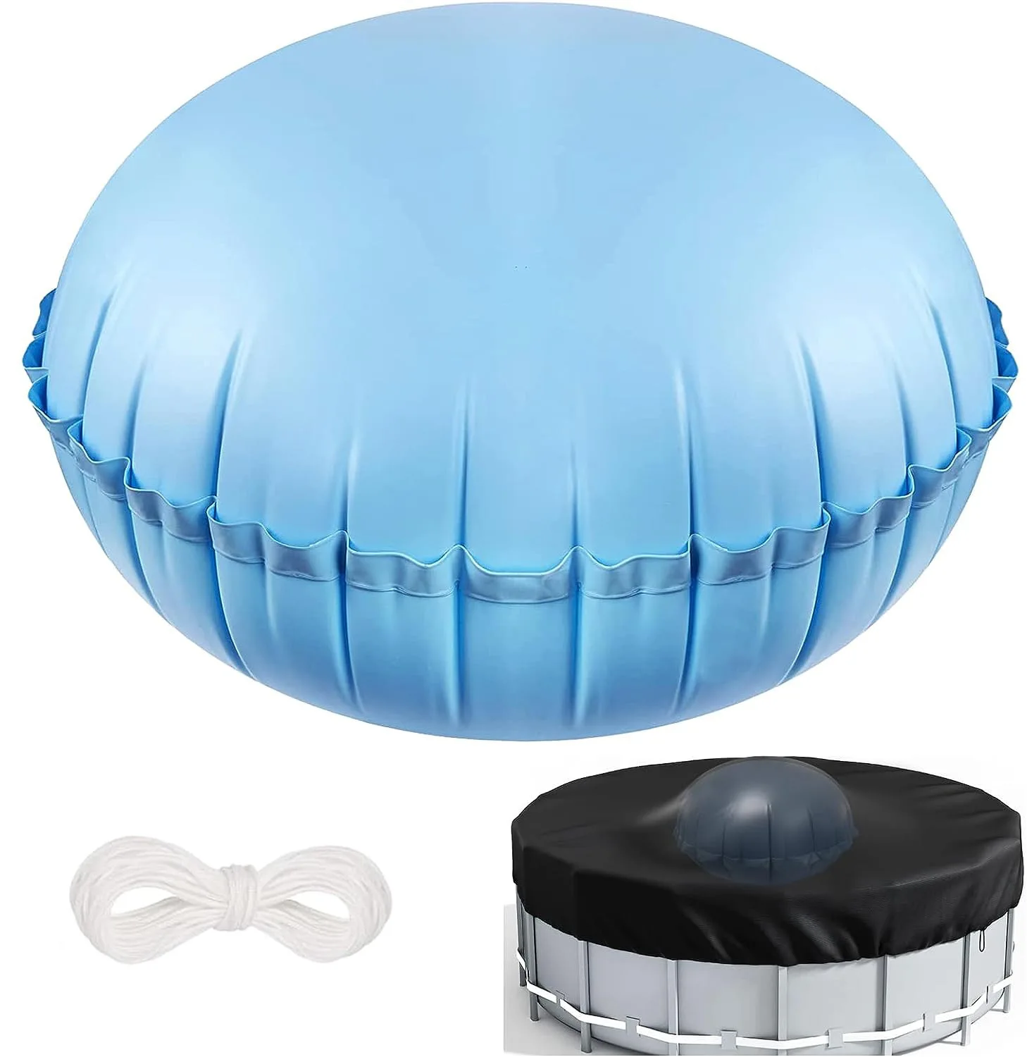 Подушка для бассейна зимняя надувная подушка для бассейна, прочная надувная подушка из ПВХ толщиной 0,3 мм, оптовая продажа, на заказ