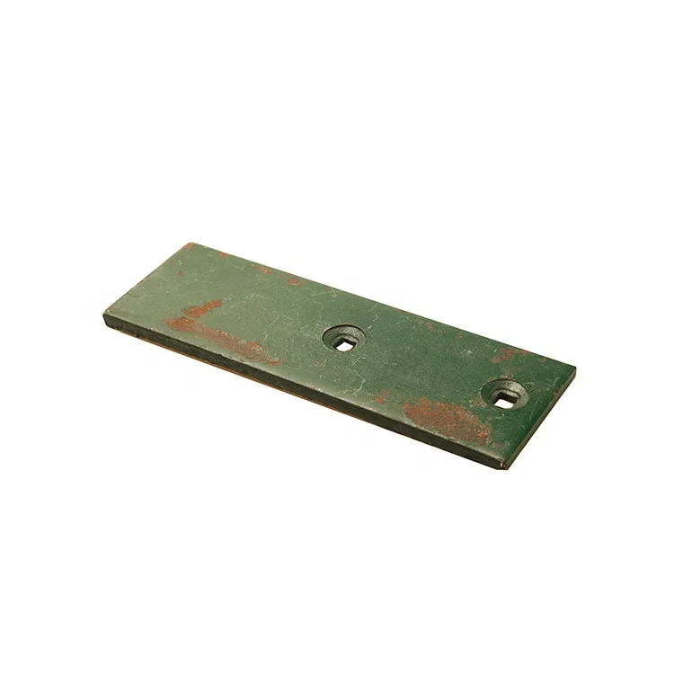 Factory Outlet Sale Agriculture Machinery Equipment Harvester spare parts Metal Green Double Holes Board for Harvester