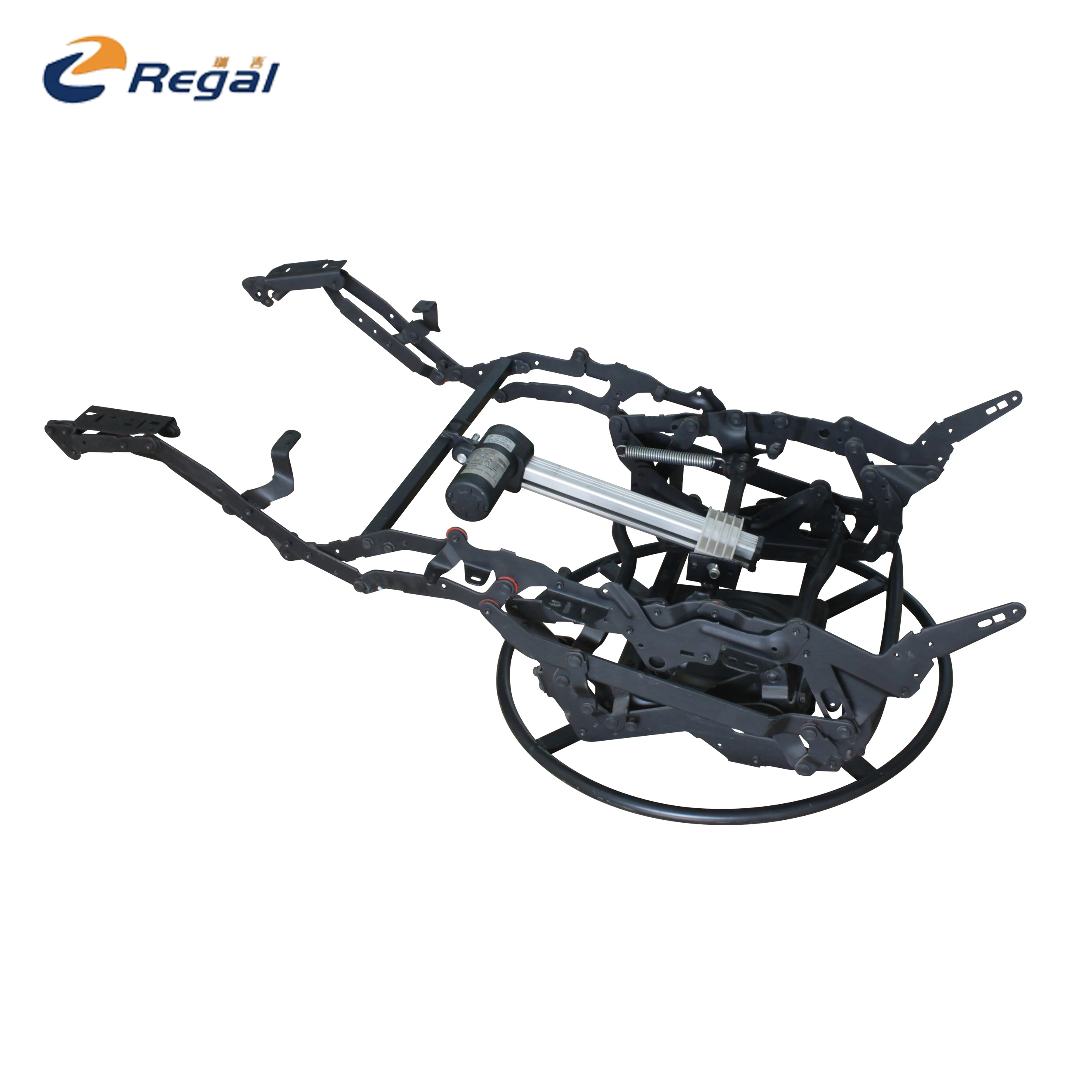 REGAL 5181 Electric Glider and Swivel Furniture Sofa Push Back Massage Recliner Sliding Seat Mechanism folding metal  frame