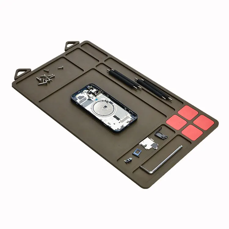 Gun Cleaning Mat Rubberized Repair Mat with Magnetic Pad Gun Mat Magnetic Camouflage gun pad