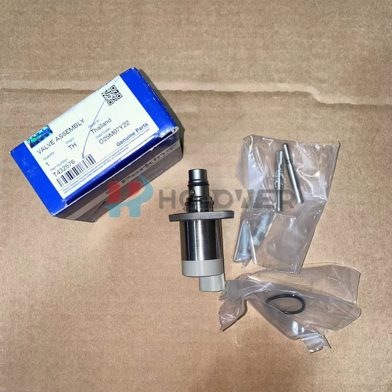 Excavator T432576 engine spare parts C4.4 323GX VALVE ASSEMBLY T432576 Genuine Original For Perkins