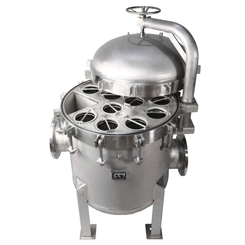 single cartridge Stainless Steel liquid Filter Housings water sanitary filter housing for wine vodka beer coconut oil etc
