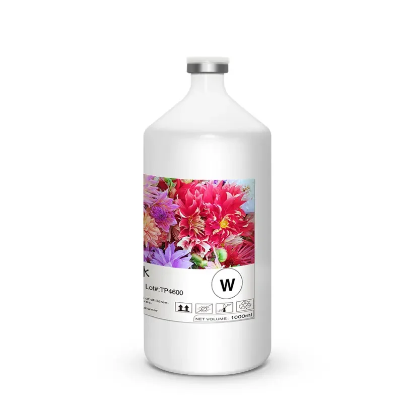 Textile  Ink forEpson XP600 I3200 L800 L805 L1800 R1900 F2000 1390 DX5 DX7 DTG ink  For DTG Inkjet Printer