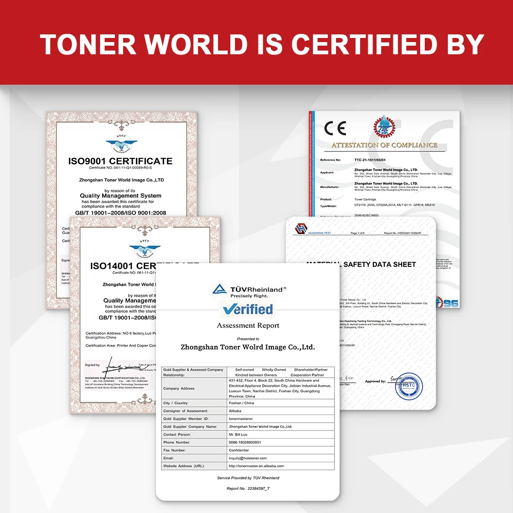Manufacturer Compatible Toner Cartridge 59A CF259A 85A 76A For Hp Laser Original Toner 105A 106A 107A