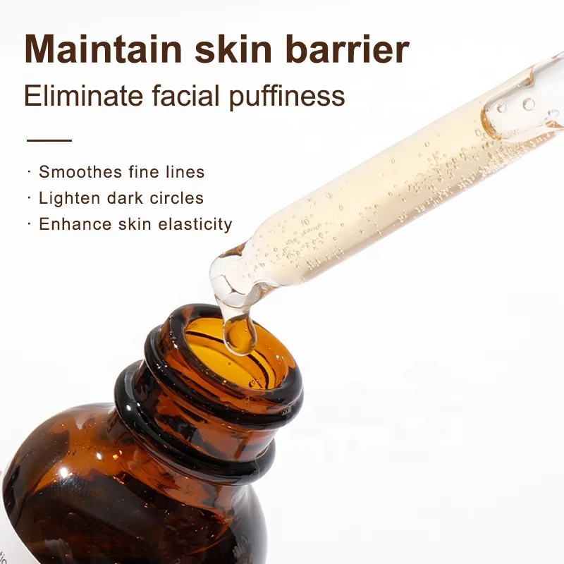 New Arrival Face AHA  BHA Peeling Solution Niacinamide Hyaluronic Acid Arbutin Buffet Lactic Acid Caffeine Skin Care Serum OEM