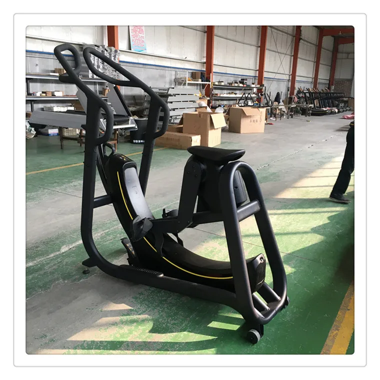 Professional ningjin elliptical trainer with great price curved glide elliptical equipment