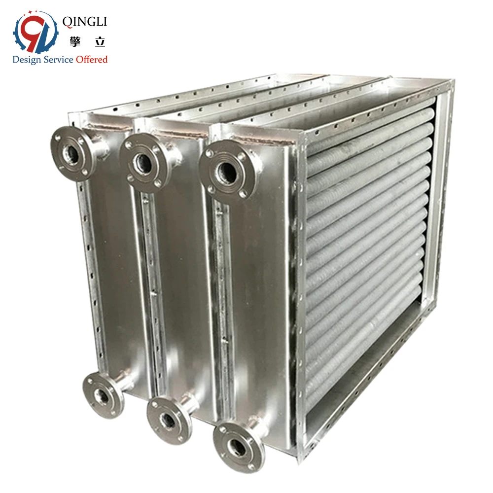 Industrial Fin Tube Steam Air Heater Heat Exchanger for Drying Process
