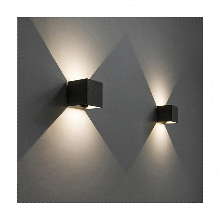 Outdoor wall lamp waterproof LED staircase up and down luminous courtyard lamp minimalist exterior wall lamp