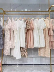 Оптовая продажа, новые женские смешанные платья для упаковки, летняя брендовая скидка, женская одежда в наличии