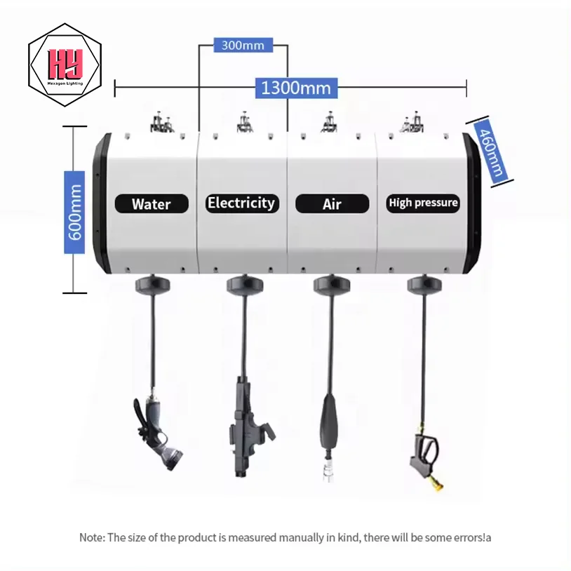 Hot Sale Combination Hoses Reel for Car Wash Steel Wire Pipes Hose Reel Air