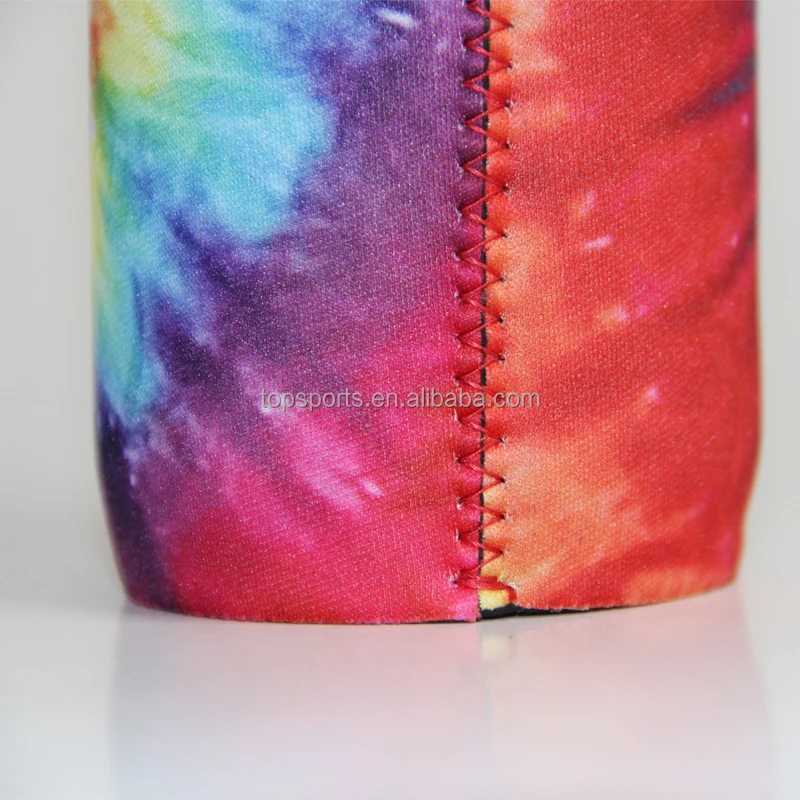 5mm No Bad Smell Neoprene Stubby Holder Anti-slip Can Cooler With Rubber Bottom