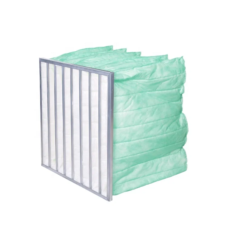 Ahu bag filter f6 air filter material air filter pocket