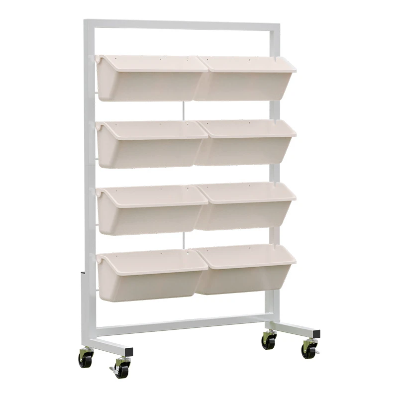 Wholesale Iron Movable Vegetable Planting Rack Pulley Multi-storey Roof  Suitvertical Garden Tower Planter Pot