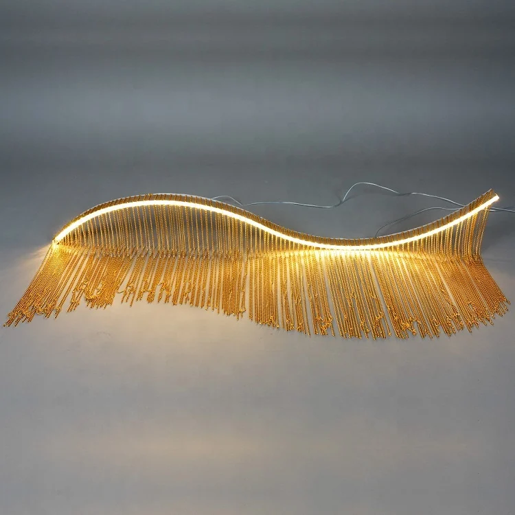 2020 latest product LED hanging curtain wedding decoration for large party and event supplier