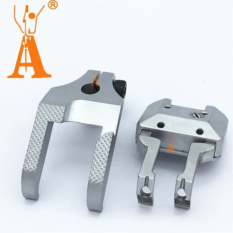 DURKOPP LDLER Double Needle Tube Guide High and Low Pressure Foot KP768-MO KP768-MI Pipe Foot