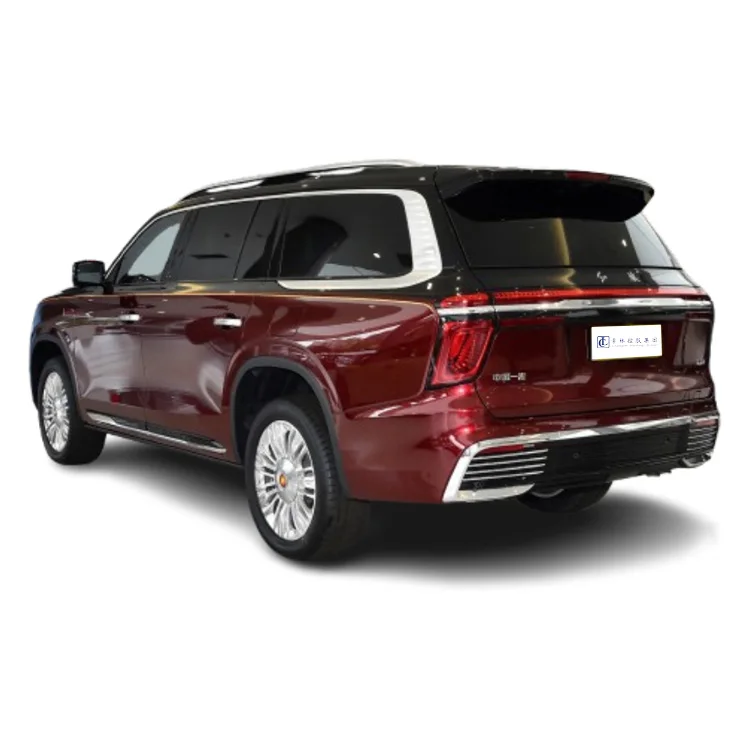 2024 Hongqi LS7 Petrol SUV 4.0T V8 4WD Luxury Red Flag Ship Automatic Gearbox 4/6 Seats High Speed New Gasoline Vehicle Left