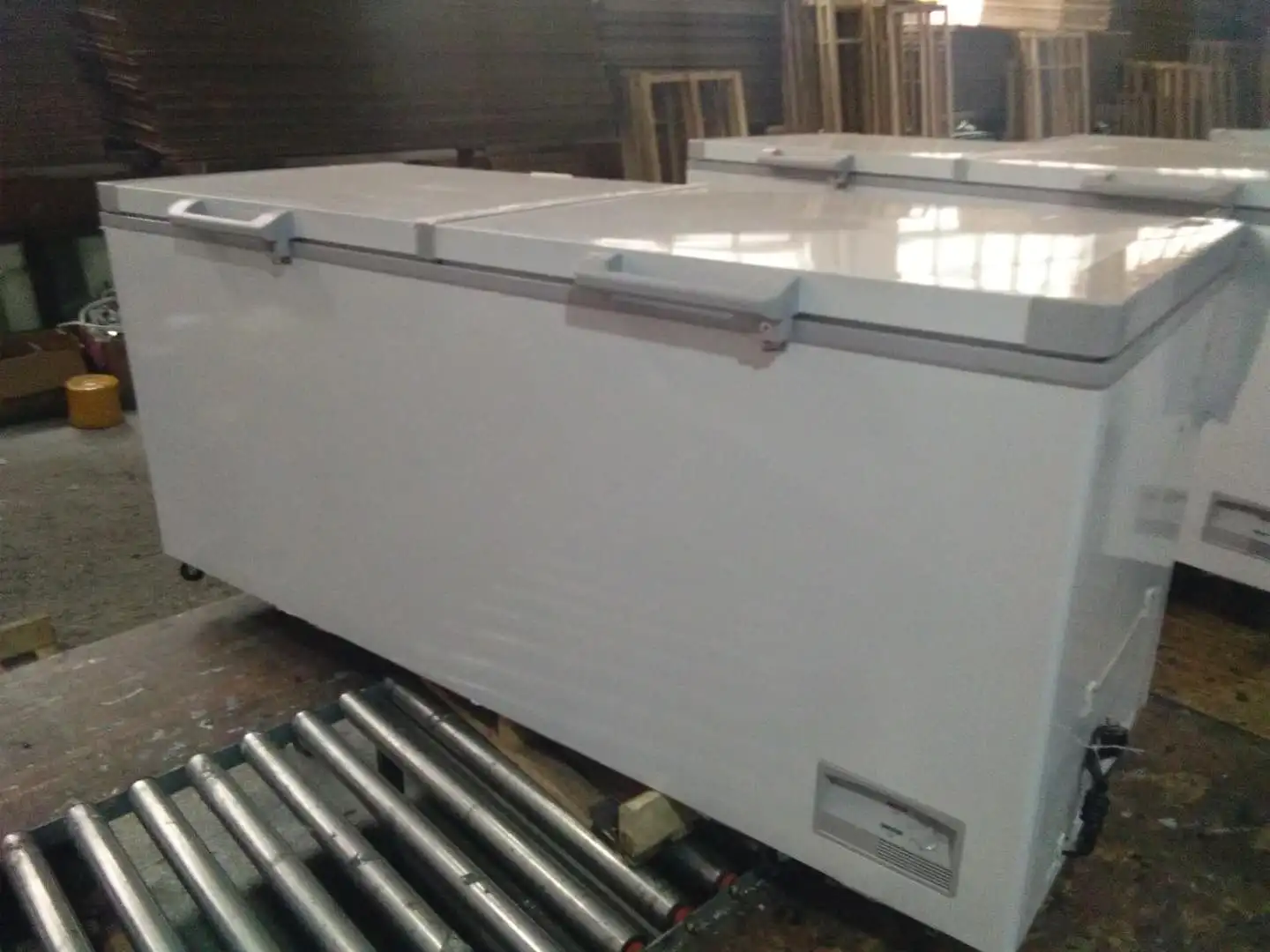 500L Commercial Horizontal Deep Freezer Refrigerator Top Open Foam Door Chest Freezer  Cold Room Freezer For Sale