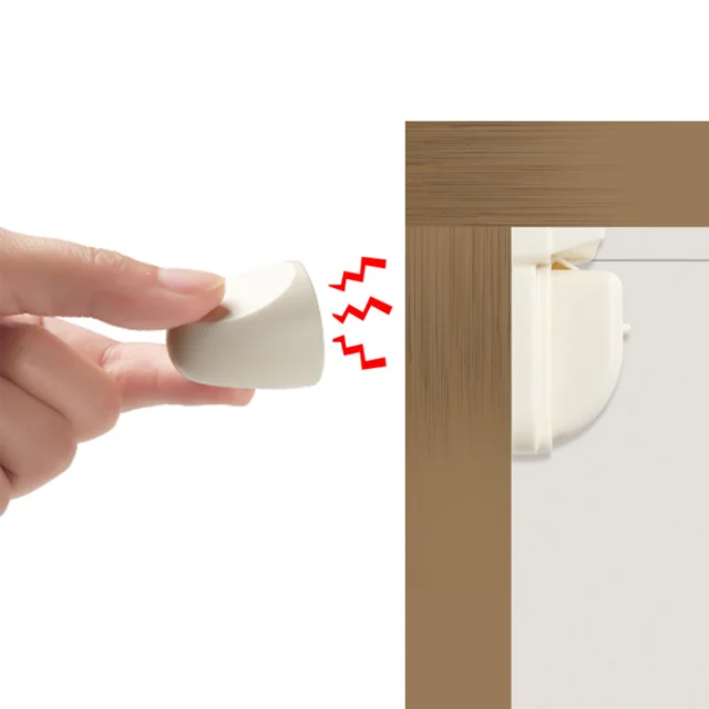 
OEM Baby Safety Cabinet Drawer Door Lock system Children Protection Lock Kids Security Magnetic Child Lock with key 