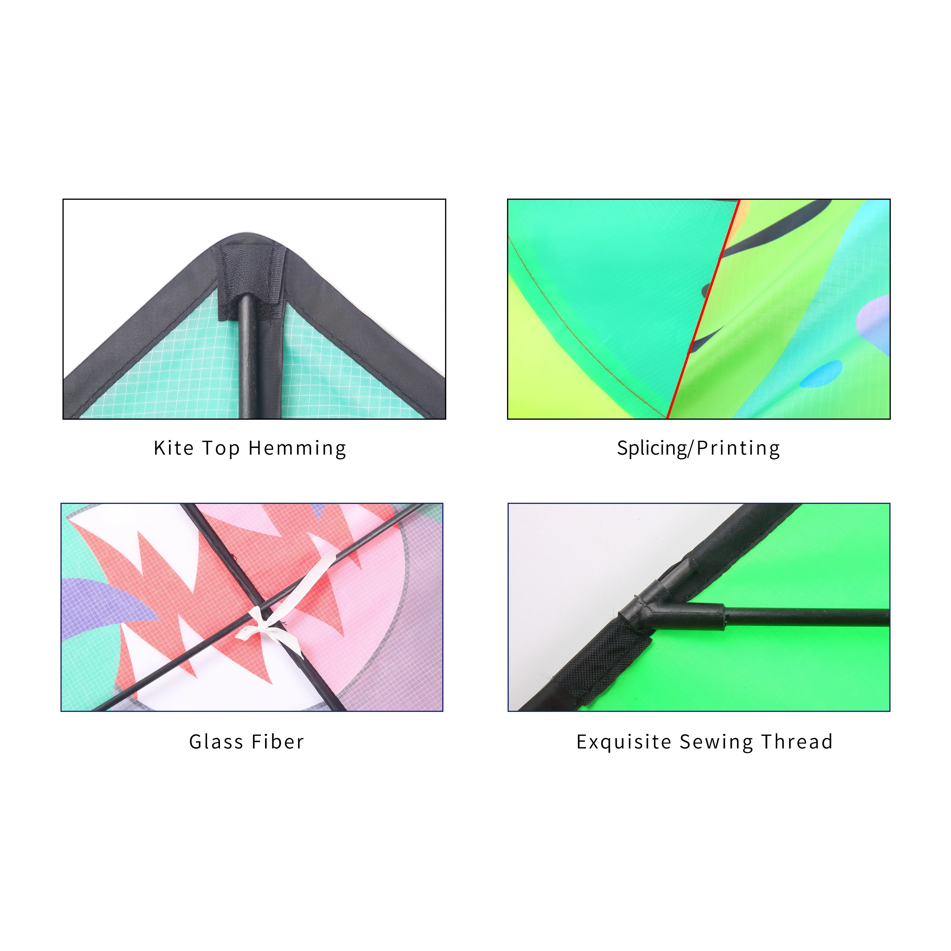 Size can be customized kites for adults flying kite Polyester fish kites