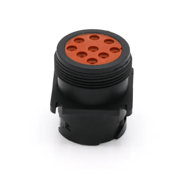 High quality automotive connector HD10-9-1939P 9-pin circular connector socket housing panel mounting   HD10-9-1939P