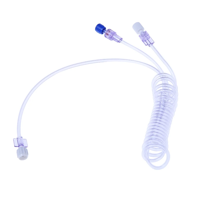 CE ISO Angiographic Syringes Connecting Tubing Steril-Non Steril High Pressure Extension line Medical Consumables Tube