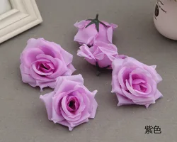 Z877 Artificial Flower Heads  Silk Camellia Rose  Peony Flower Head 7--8cm for Wedding Party Home Decorative Flowewrs