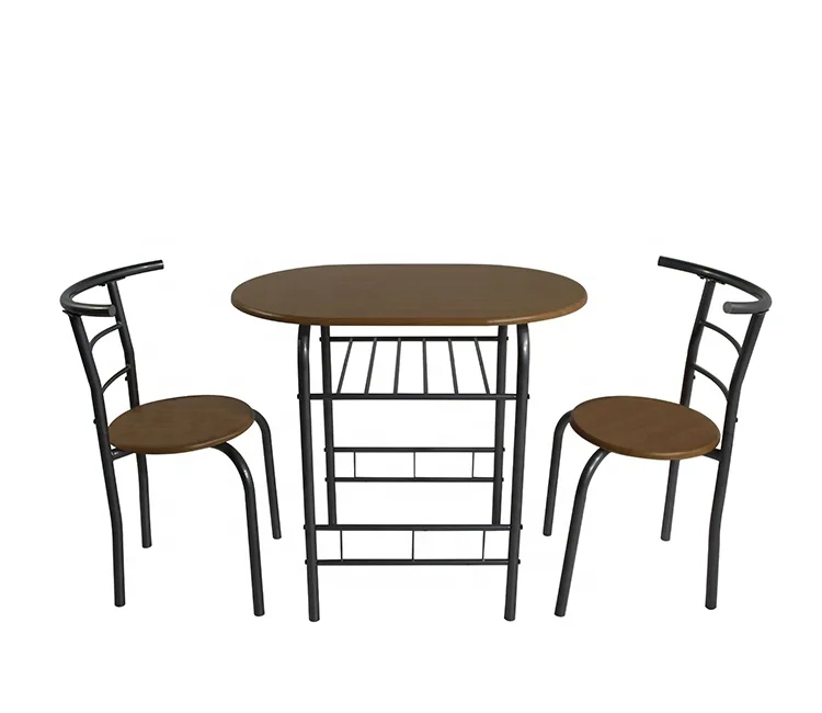 YuKai Best sale dining table 1 table and 2 chairs for indoor furniture lunch table for office-kitchen DS-811