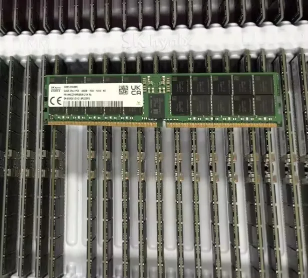 SK Ushynix Server RAM 16GB 32GB 64GB 128GB 256GB DDR5 PC5-4800B ECC RDIMM HMCT04MEERA133N Server Memory Module