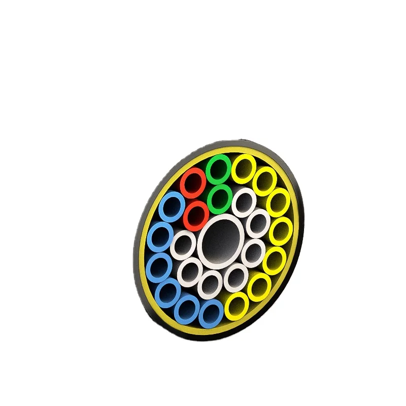 Hot Selling  24 Way Circle  HDPE Microduct Tube Bundle For Air Blowing Fiber Optical Cable microduct fiber optic cable of China