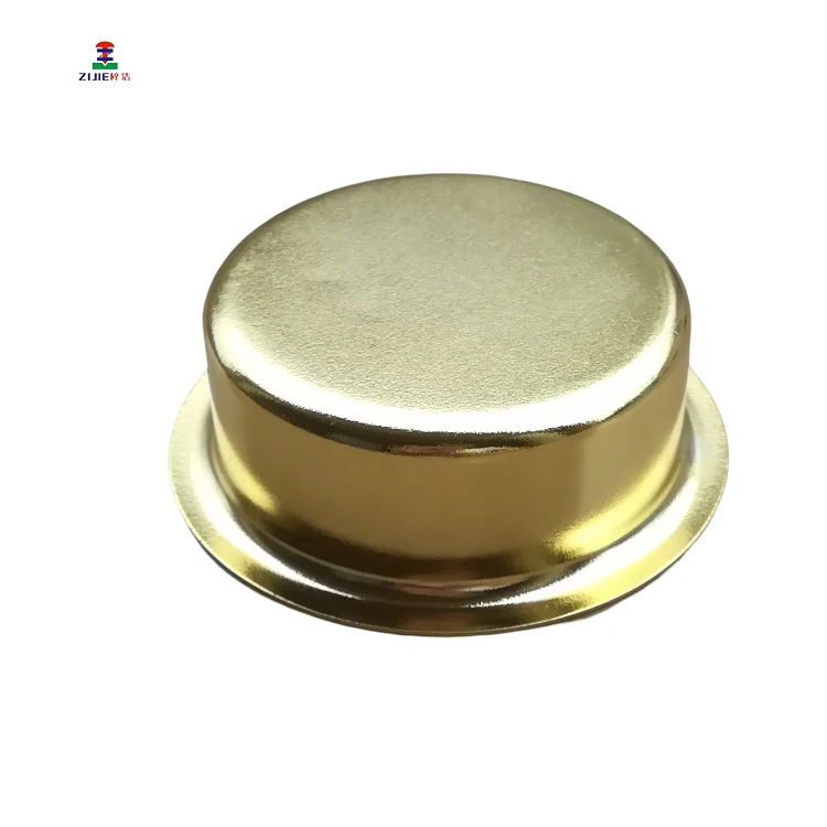 Christmas Metal Tea Light Candle Cup,Aluminium Tea Light Candle Holder Empty Scented tea light cups for Wedding Table Decoration