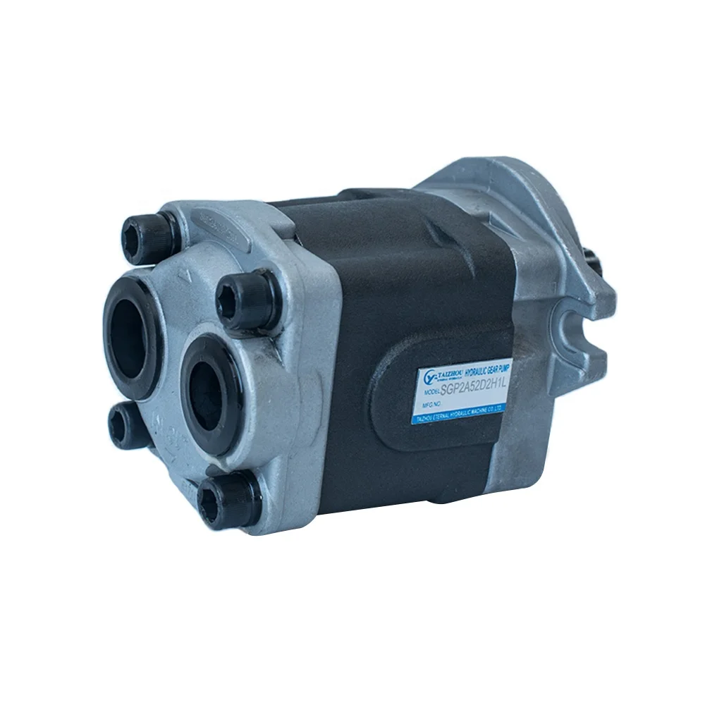 body aluminum alloy high flow 245 bar gear pump hydraulic, shimadzu SGP1-25 SGP1-27 SGP1-36 for forklift hydraulic oil gear pump