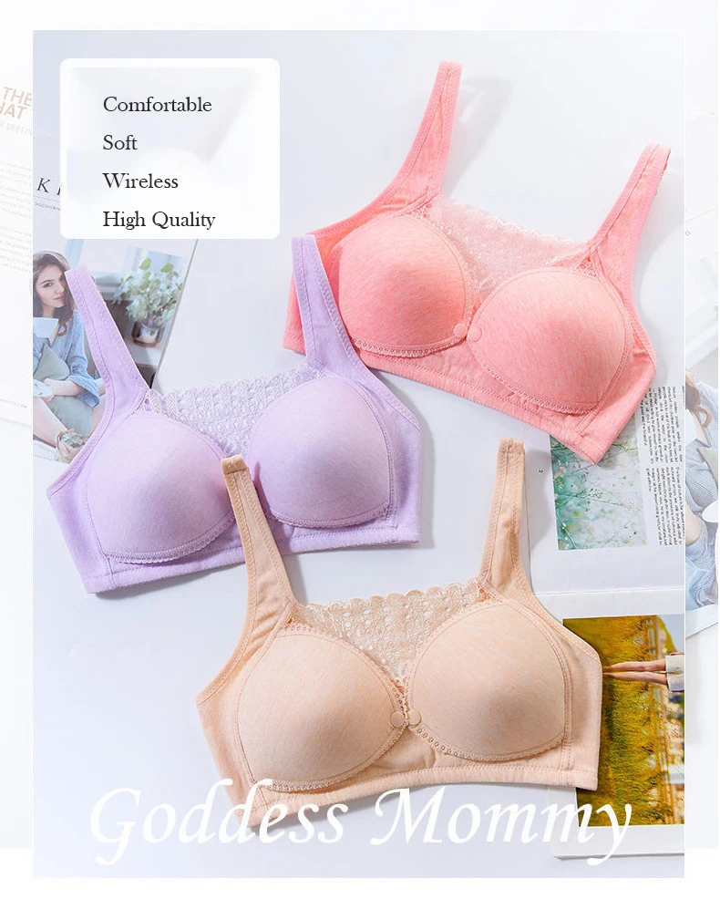 High elastic adjustable Open cups puerpera Nursing Feeding Bra Seamless Breast Feeding Women Bras