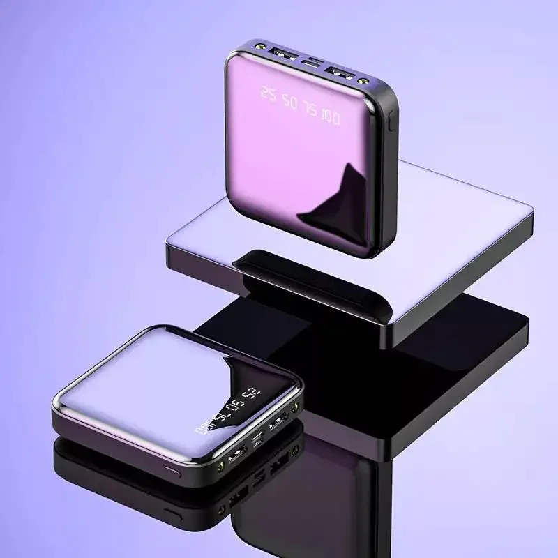 Fast Quick Charge 10000Mah Power Banks Mobile Phone Portable Powerbank 20000Mah Charger Qi Wireless Power Bank