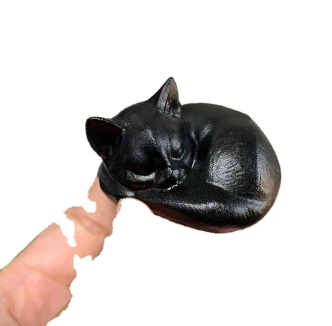 Hot Sales Obsidian Harry Hallowmas Carving Hand Carved Obsidian Carving For Crystal Crafts Hallowmas Gift