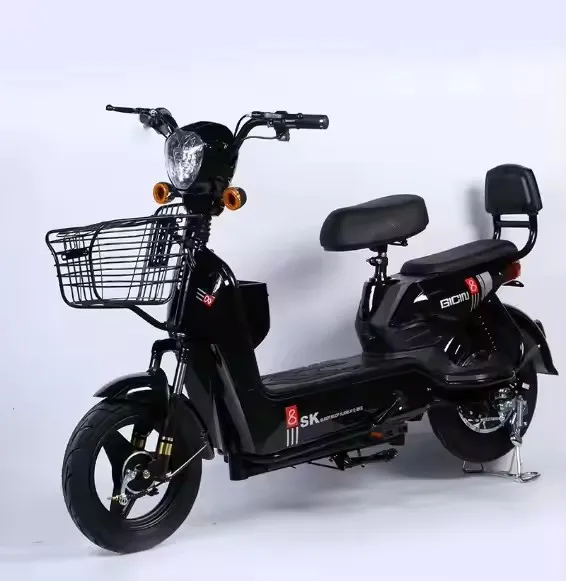 Factory High Speed 25-50km/h Electric Bicycle 48v 350w 14inch Fat Tire Electric Bike 2 Wheel Long Range Electric Scooter Adult