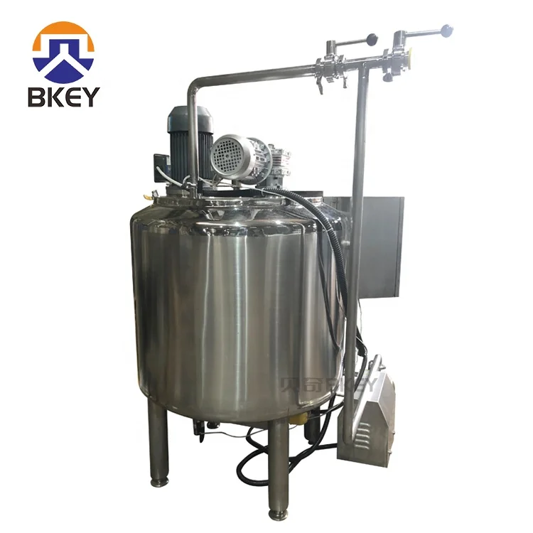High Quality 200L 300L 500L Homogenizer Mixing Tank Emulsifier Machine Vacuum Emulsifying Mixer for Cosmetic Production Line