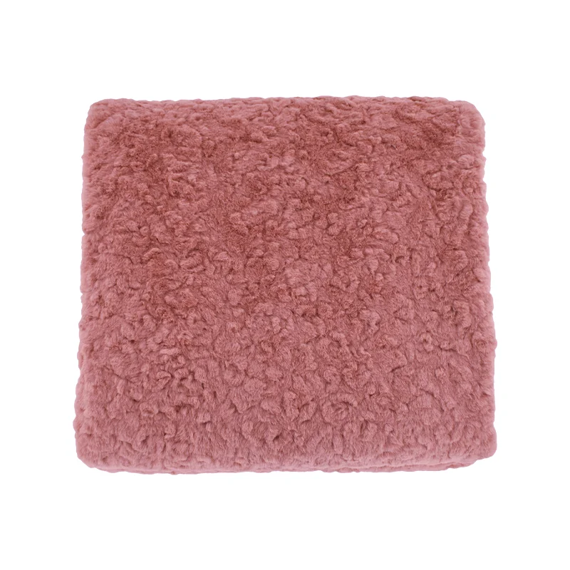 Luxury plush Heating Blanket For Body  6 levels of heat generation   faux rabbit fur heated blanket