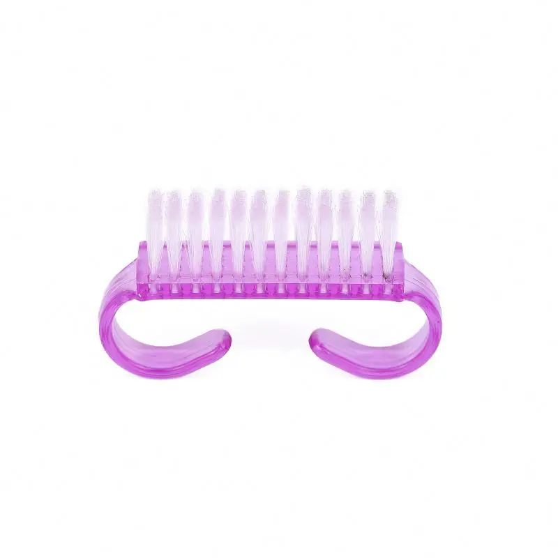 wholesale mini Nail brush manicure tools plastic horn brush small sheep horn brush manufacturers directly supply